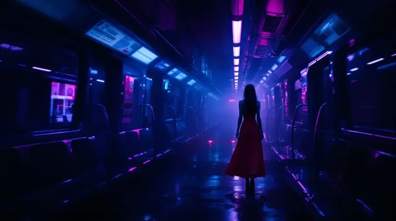 暗夜列车：末班地铁上的红衣女子